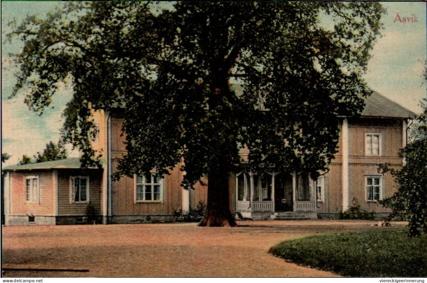 ! Alte Ansichtskarte Gutshaus, Herrenhaus In Asvik, Schweden, Sweden - Zweden