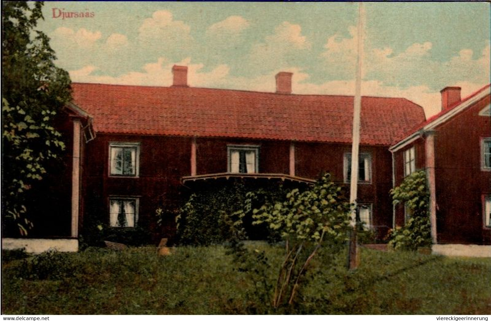 ! Alte Ansichtskarte Gutshaus, Herrenhaus In Djursnäs, Schweden, Sweden - Zweden