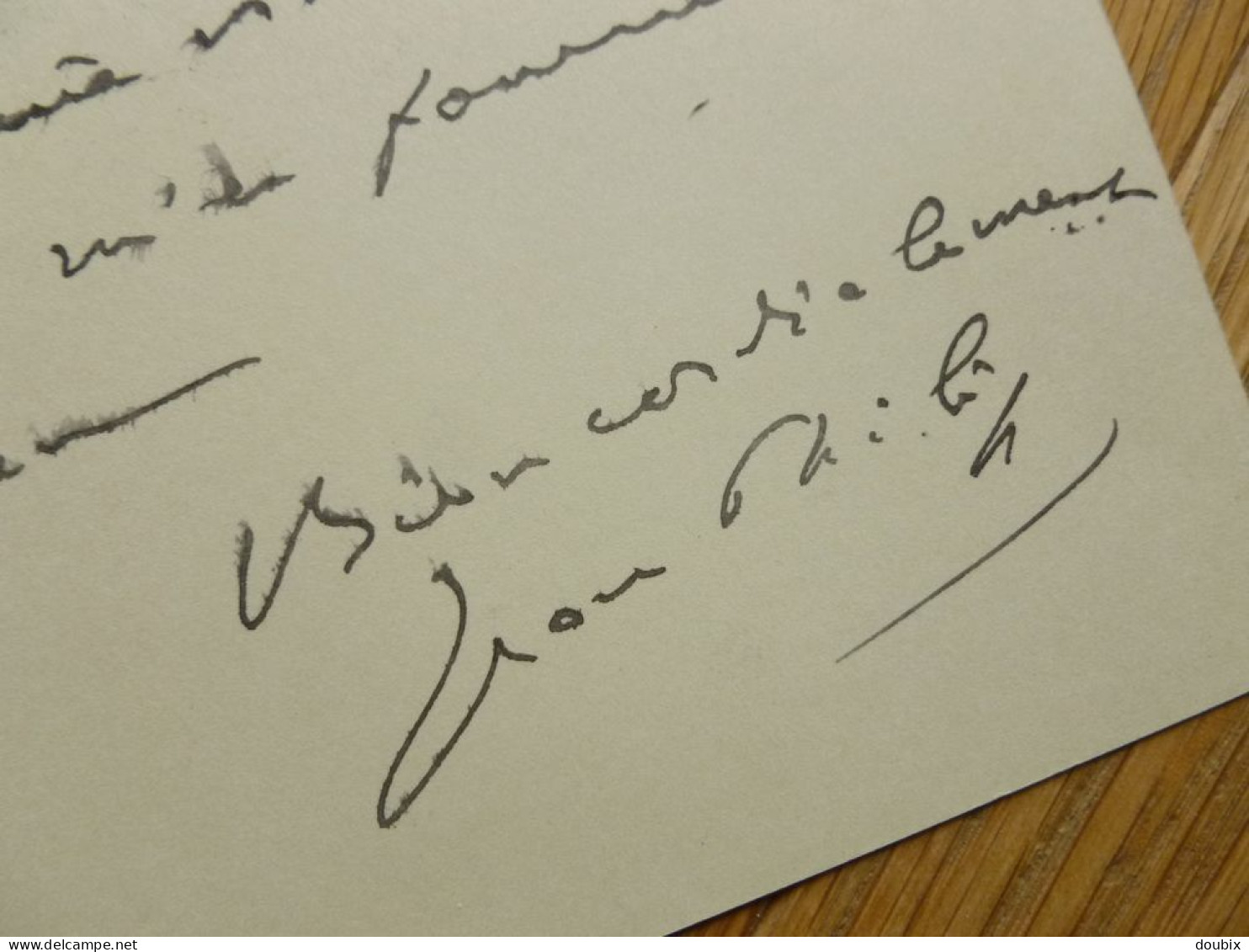 Jean PHILIP De Barjeau (1868-1952) Senateur GERS Mauvezin. Sous Prefet Reims. AUTOGRAPH - Personaggi Storici