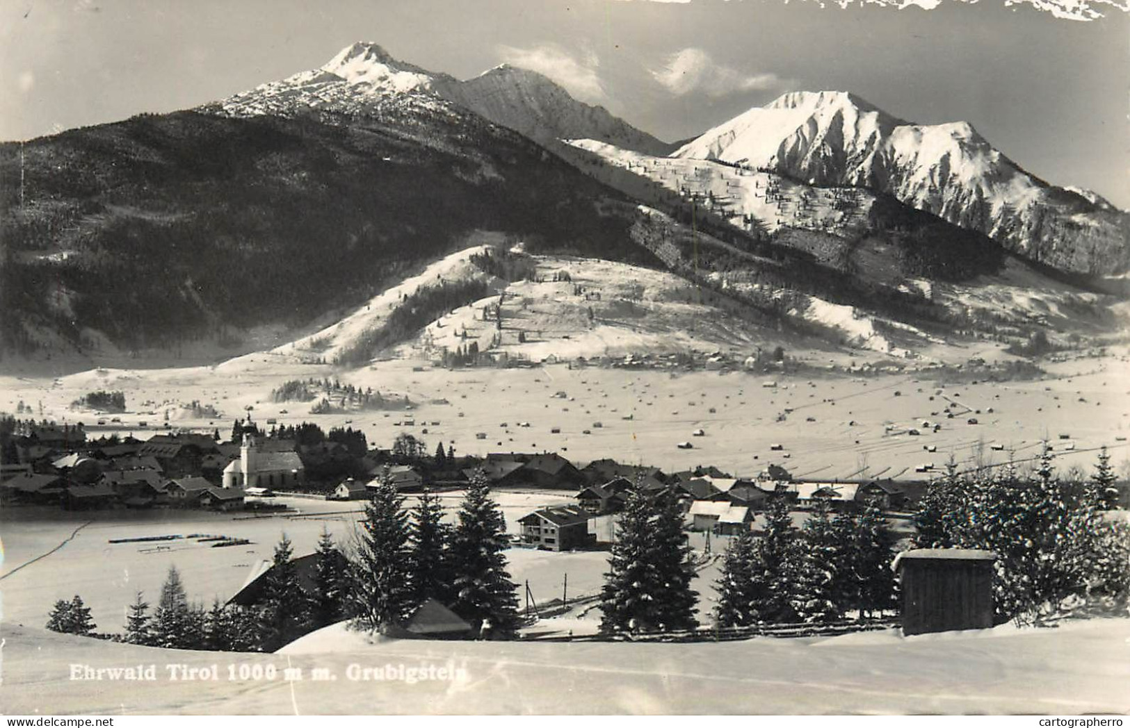 Austria Ehrwald Tirol Mit Grubigstein - Ehrwald