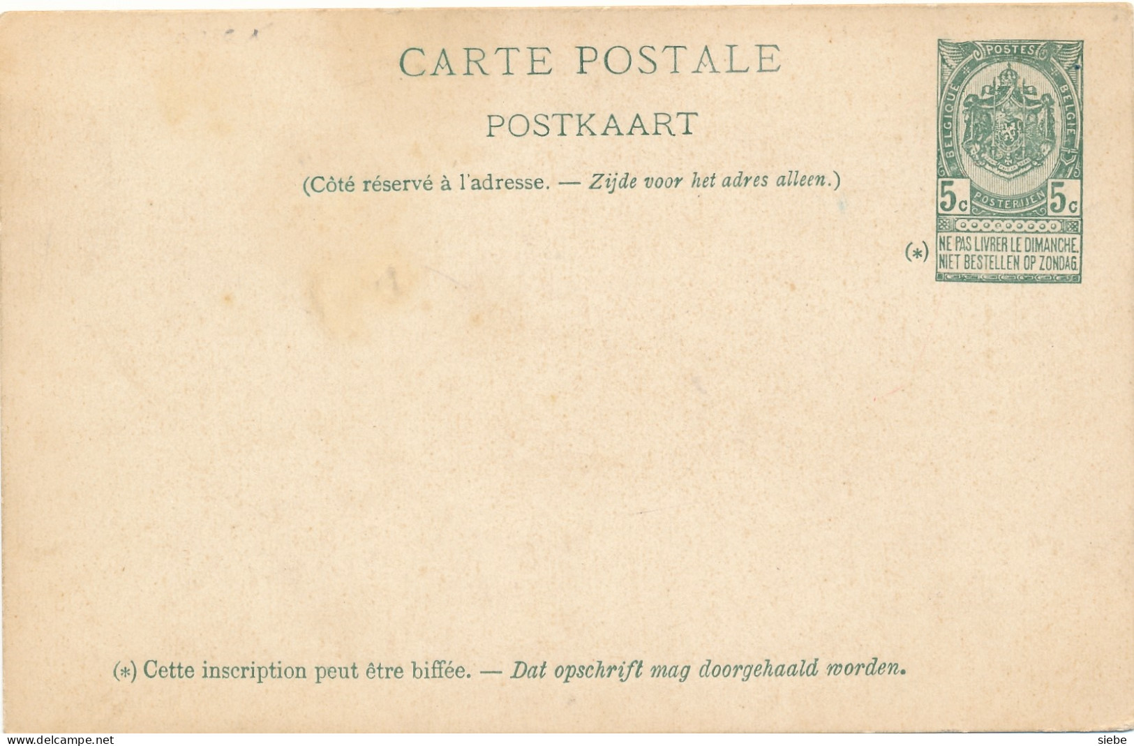 Paquebots Ostende Douvres – Carte 1 - A Bord Du Princesse Joséphine – Voir Remarques  - Bootkaarten