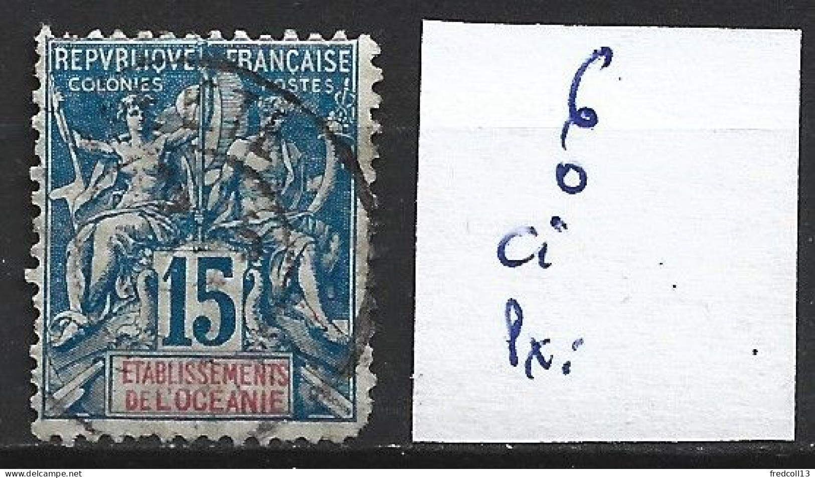 OCEANIE 6 Oblitéré Côte 14.50 € - Used Stamps