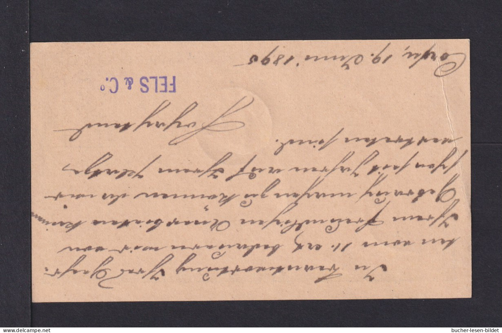 1895 - 10 L. Ganzsache Ab Corfou Nach Elberfeld - Lettres & Documents