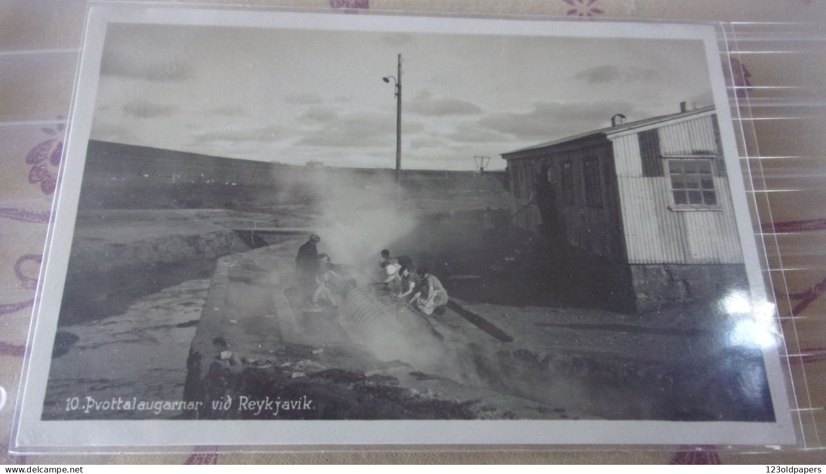 Iceland - Reykjavik  PVOTTALAUGARNAR CARTE PHOTO  UG OLAFUR MAGNUSSON - Islanda