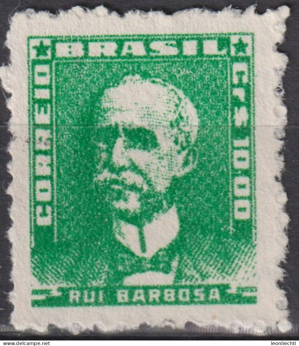 1960 Brasilien * Mi:BR 870xII, Sn:BR 799, Yt:BR 677A, Rui Barbosa, Portraits - Famous People In Brazil History, - Ungebraucht