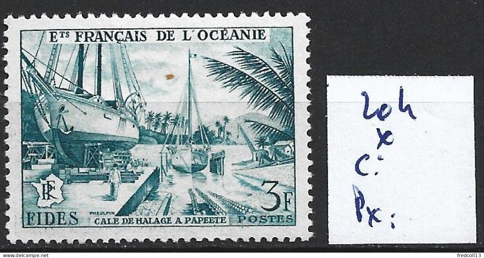 OCEANIE PA 204 * Côte 3.50 € - Neufs