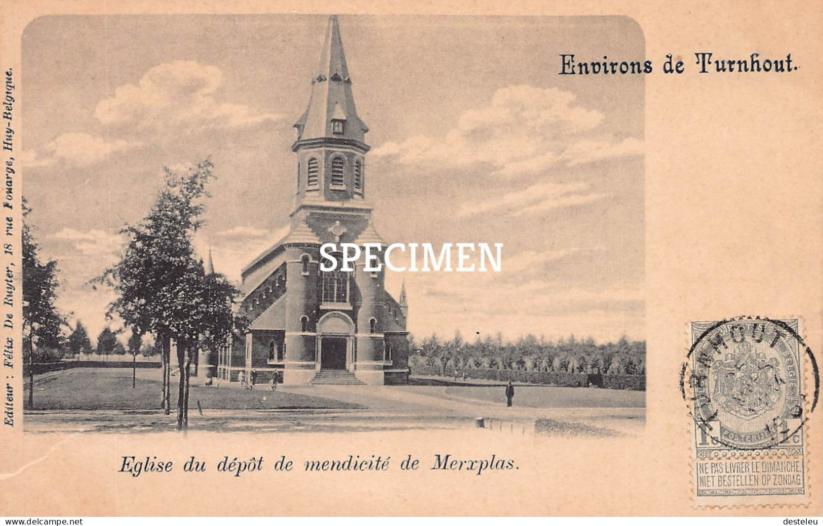 Eglise Du Dépôt De Mendicité De Merxplas - Merksplas - Merksplas