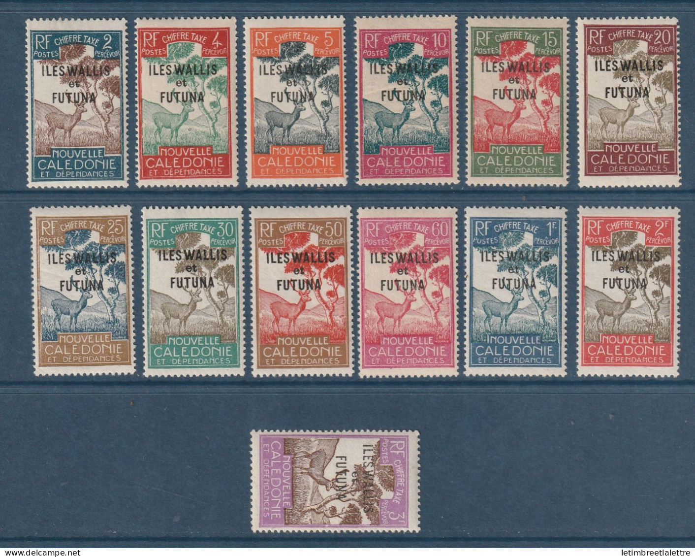 Wallis Et Futuna - Taxe - YT N° 11 à 23 ** - Neuf Sans Charnière - 1930 - Segnatasse