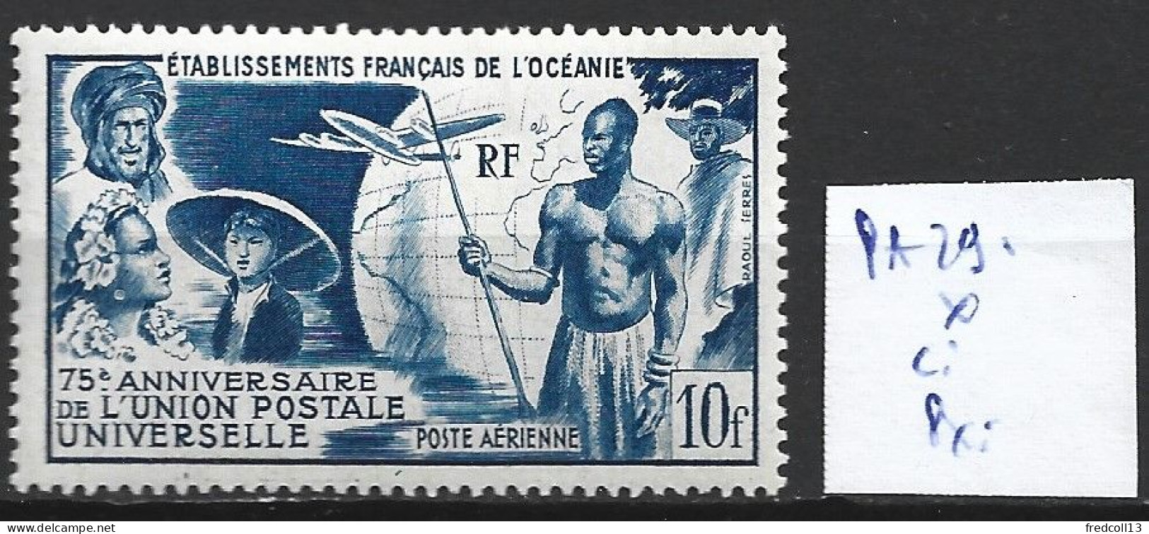 OCEANIE PA 29 * Côte 20 € - Poste Aérienne