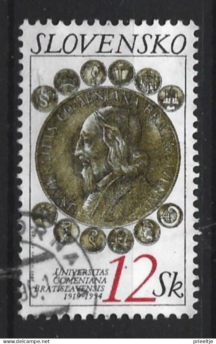 Slovensko 1994 Univ. Bratislava 75Y  Y.T. 167 (0) - Used Stamps