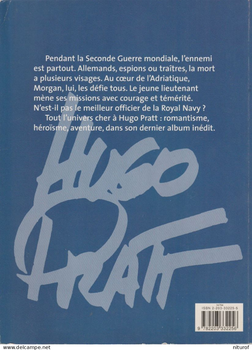 HUGO PRATT : MORGAN - Casterman 1999 - EO  Broché Noir Et Blanc - TBE - - Pratt