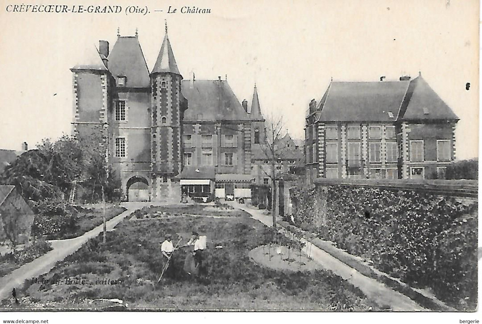 C/183                  60   Créve Coeur Le Grand    -  Le Chateau    -  Animation - Crevecoeur Le Grand
