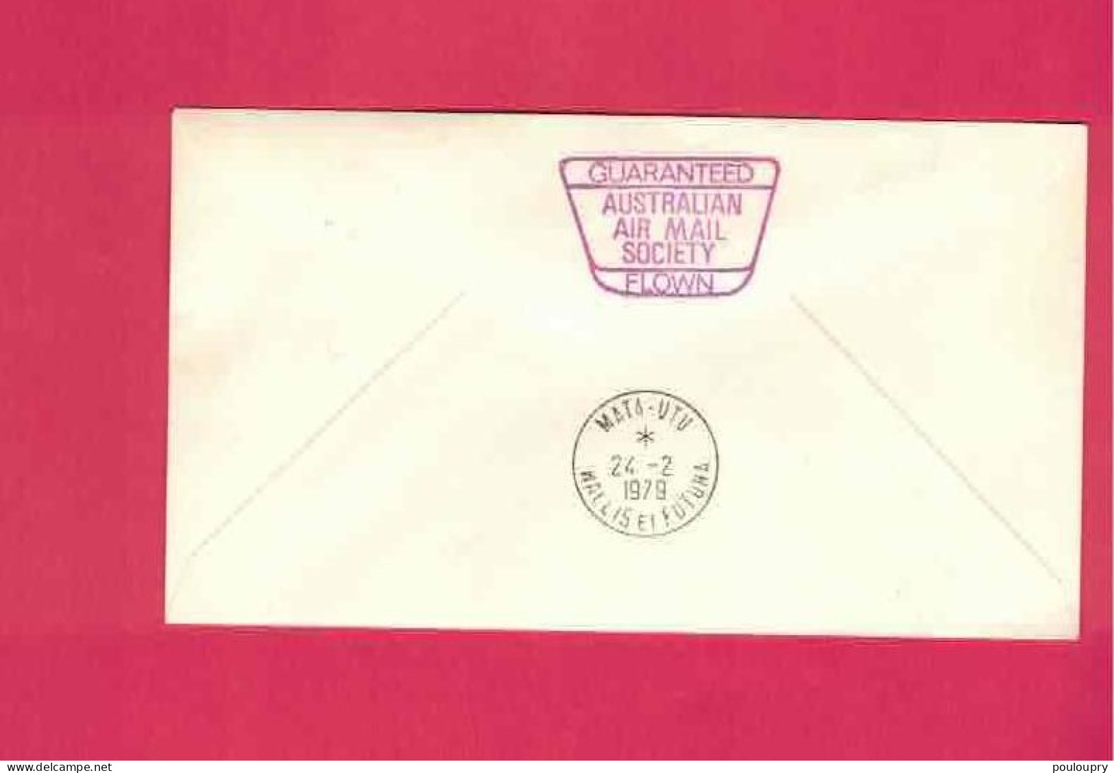 Lettre De 1979 Pour Les Samoa - YT N° 190 Et PA 58 - Vol Expérimental Samoa-Wallis Et Futuna  - Signature Du Pilote - Cartas & Documentos