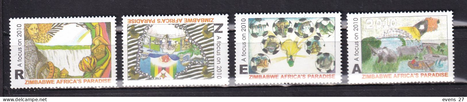 ZIMBABWE-2010-TOURISM-MNH - Zimbabwe (1980-...)