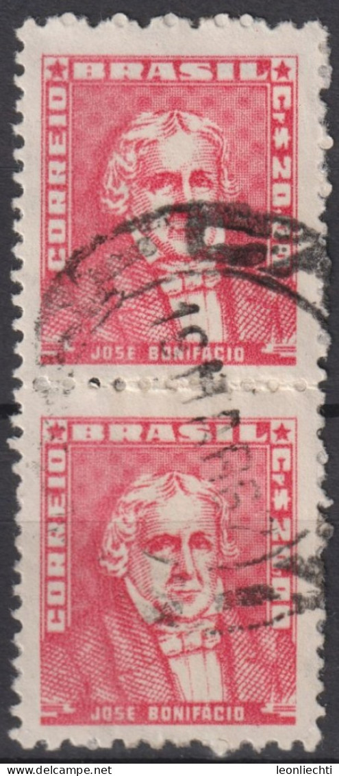 1959 Brasilien ° Mi:BR 871xII, Sn:BR 800, Yt:BR 678,José Bonifácio Andrada E Silva, Portraits - Famous People In Brazil - Gebraucht