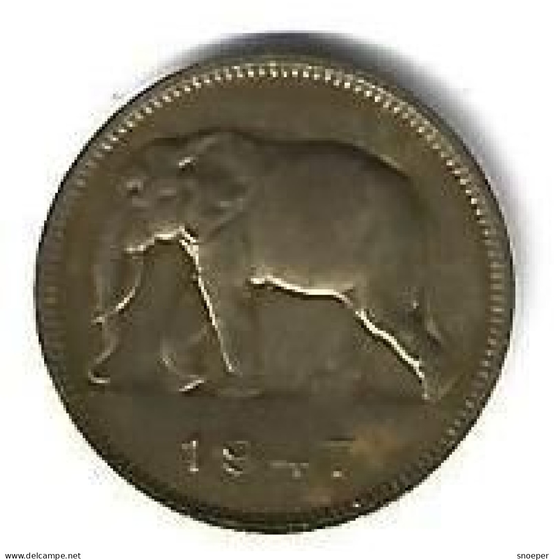 Belguim Congo 2 Francs 1947 Km 28 Xf - 1945-1951: Reggenza