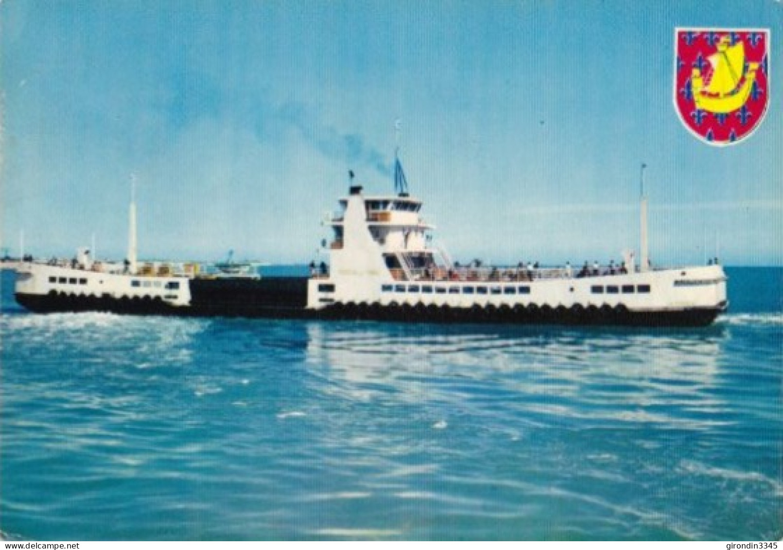 ILE DE RE Le BAC "Maréchal De TOIRAS" Transfert Entre LA PALLICE à SABLANCEAUX - Ferries