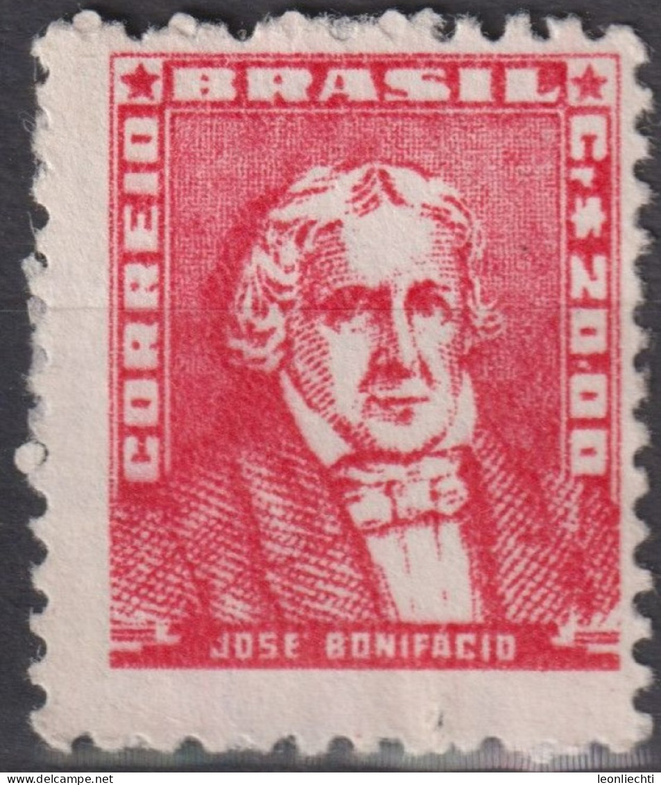 1959 Brasilien * Mi:BR 871xII, Sn:BR 800, Yt:BR 678,José Bonifácio Andrada E Silva, Portraits - Famous People In Brazil - Ungebraucht