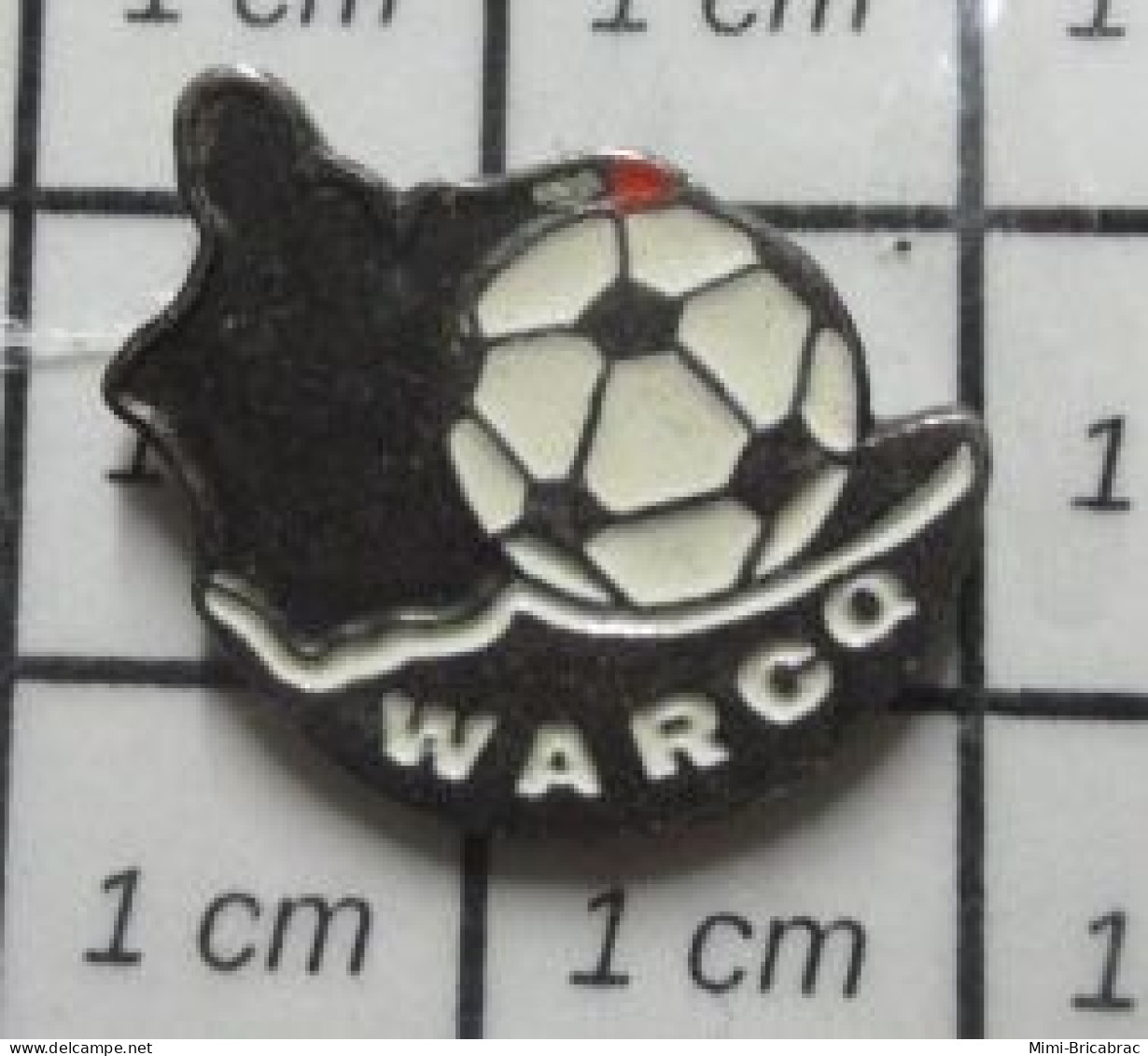 817 Pin's Pins / Beau Et Rare / SPORTS / CLUB FOOTBALL WARCQ - Football