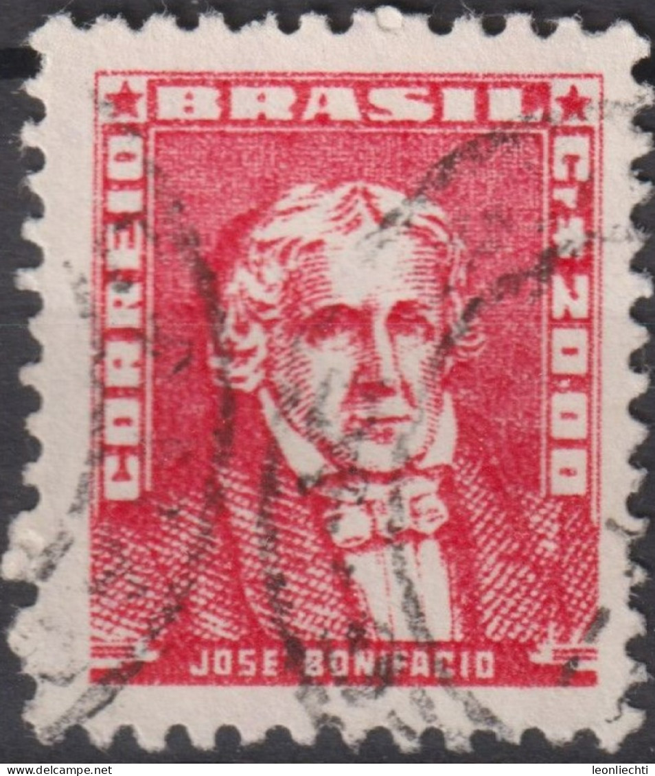1959 Brasilien ° Mi:BR 871xII, Sn:BR 800, Yt:BR 678,José Bonifácio Andrada E Silva, Portraits - Famous People In Brazil - Used Stamps