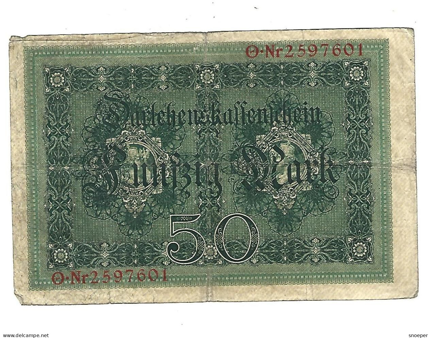 *berlin 50  Mark   5/8/1914  49b - 50 Mark