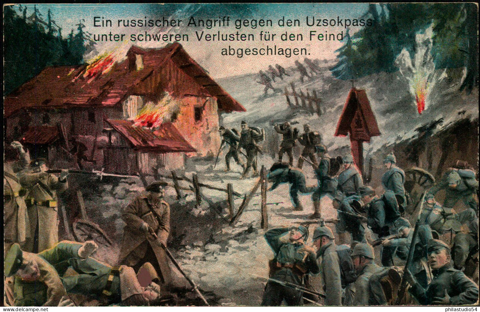 1915: Feldpostkarte Mit Truppenstempel FELDFLIEGER-ABTEILUNG, Audgabe Bayer. Landwehr - Feldpost (Portofreiheit)