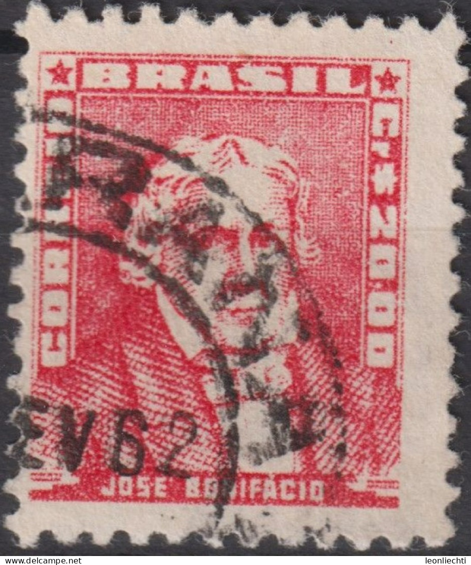 1959 Brasilien ° Mi:BR 871xII, Sn:BR 800, Yt:BR 678,José Bonifácio Andrada E Silva, Portraits - Famous People In Brazil - Usati