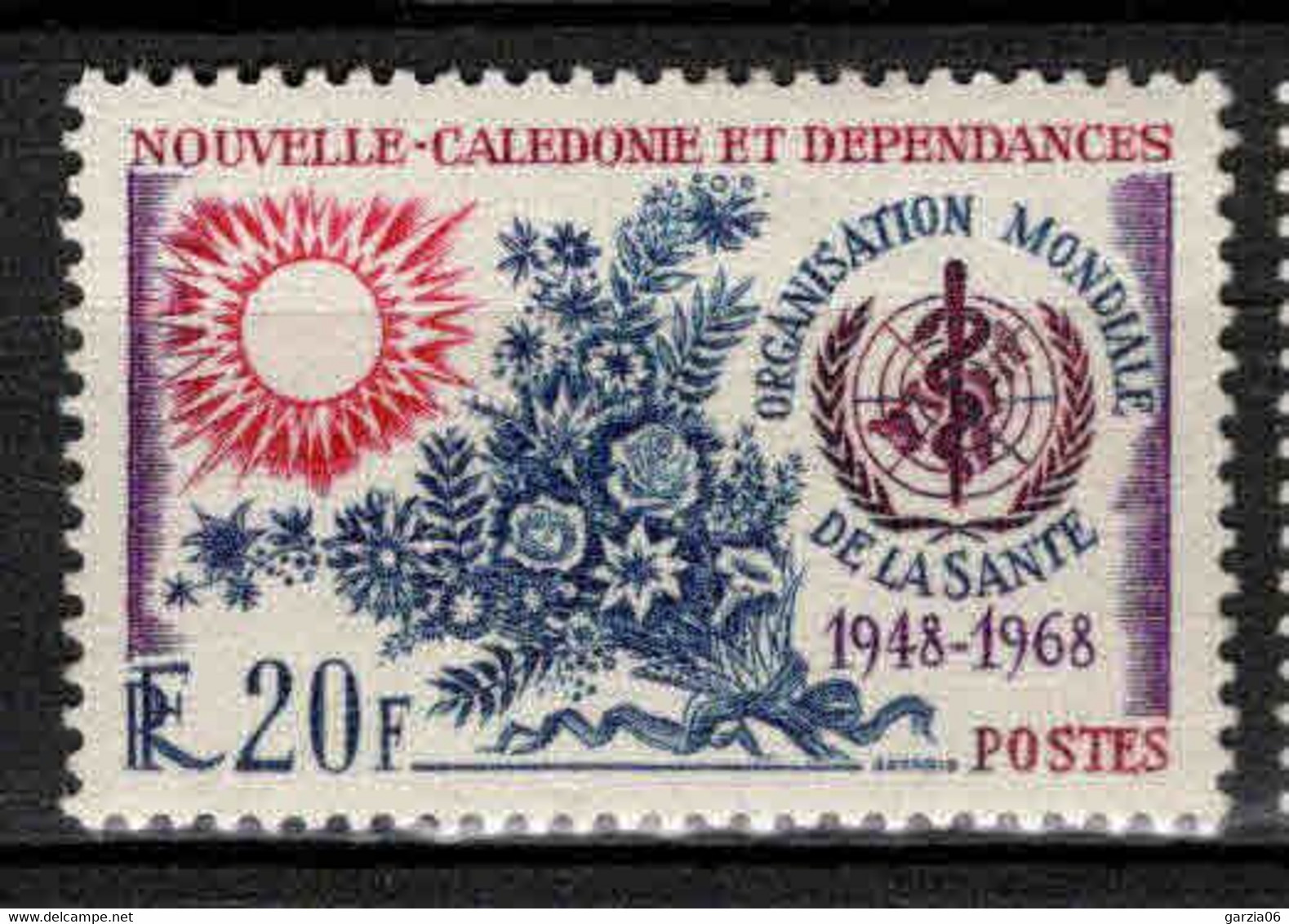 Nouvelle - Calédonie - 1968 - OMS - N° 351 -  Neuf ** - MNH - Nuevos