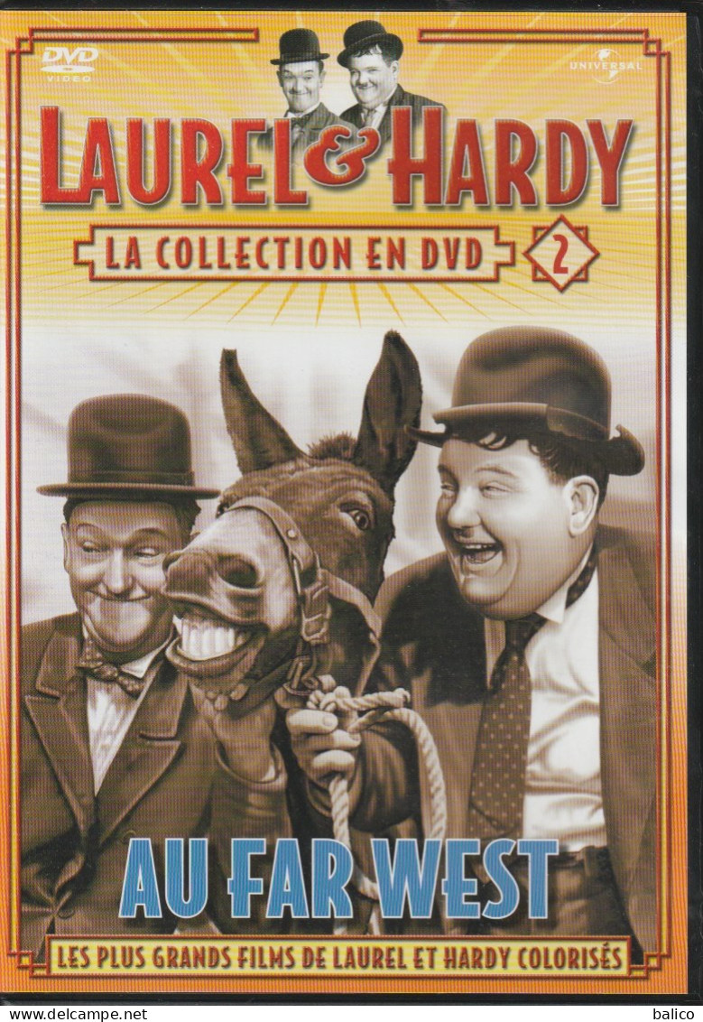 Laurel Et Hardy - Au Far West    ( Colorisé ) - Children & Family