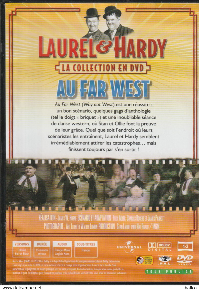 Laurel Et Hardy - Au Far West    ( Colorisé ) - Children & Family