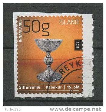 ISLANDE 2012 N° 1270 Oblitéré Used Superbe Cote 1.20 € Travail De L'argent Coupe De Style Gothique Artisanat - Oblitérés