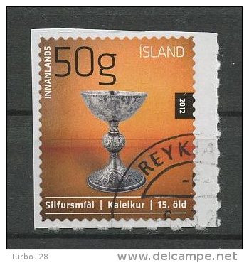ISLANDE 2012 N° 1270 Oblitéré Used Superbe Cote 1.20 € Travail De L'argent Coupe De Style Gothique Artisanat - Used Stamps