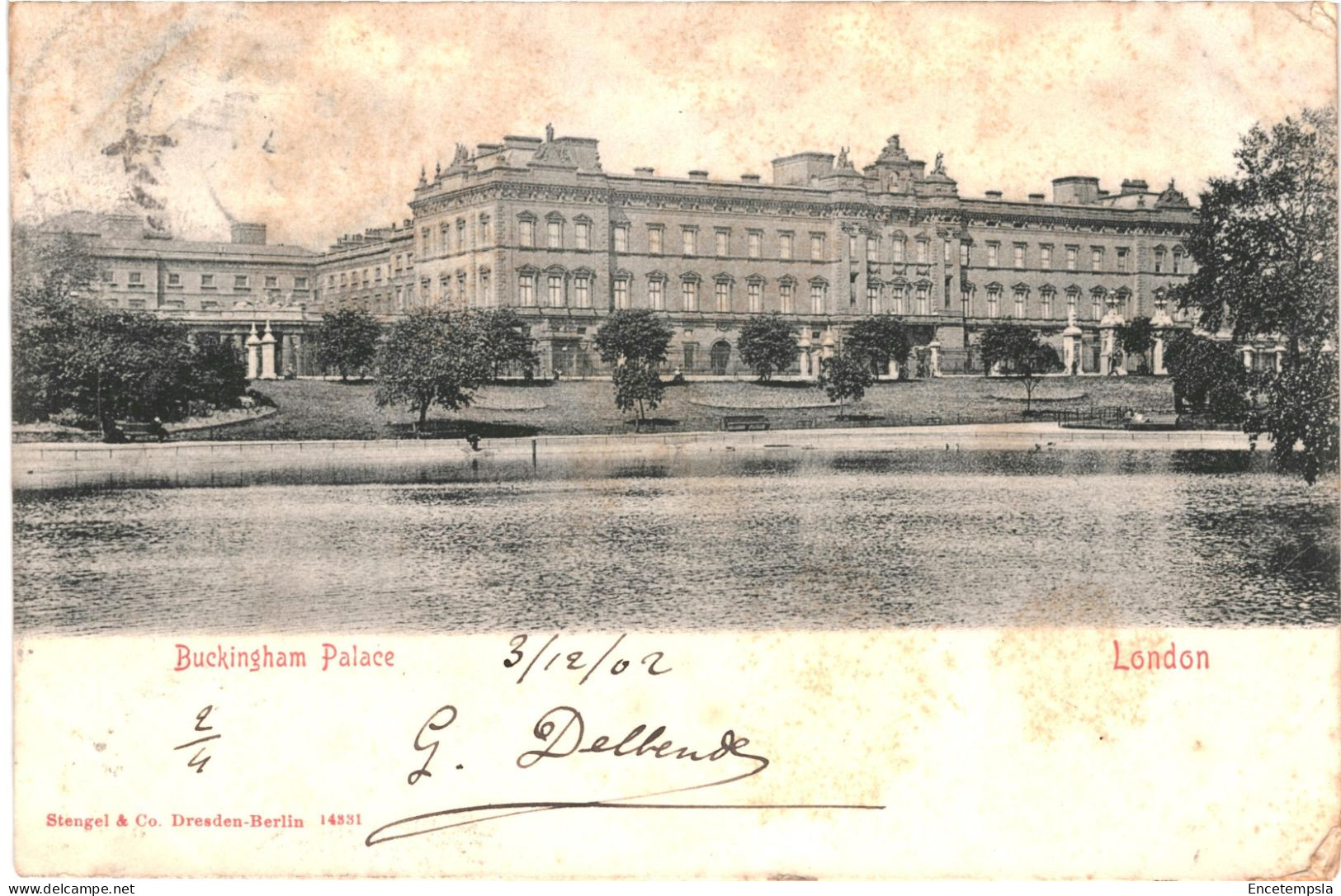 CPA Carte Postale Royaume Uni London   Buckingham Palace 1902 VM78064 - Buckingham Palace