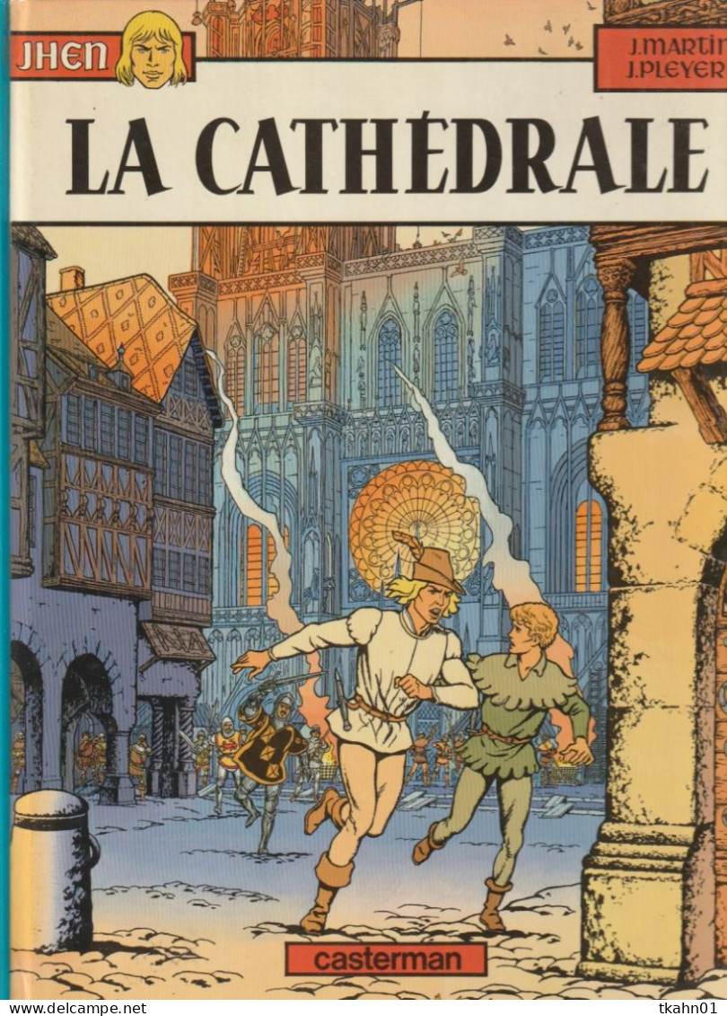 JHEN " " LA CATHEDRALE " CASTERMAN DE 1985  EDITION-ORIGINALE - Jhen
