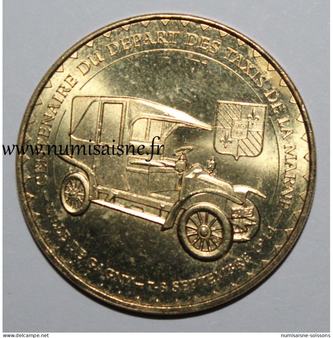 93 - GAGNY - 100 Ans Du Départ Des Taxis De La Marne - Monnaie De Paris - 2014 - 2014