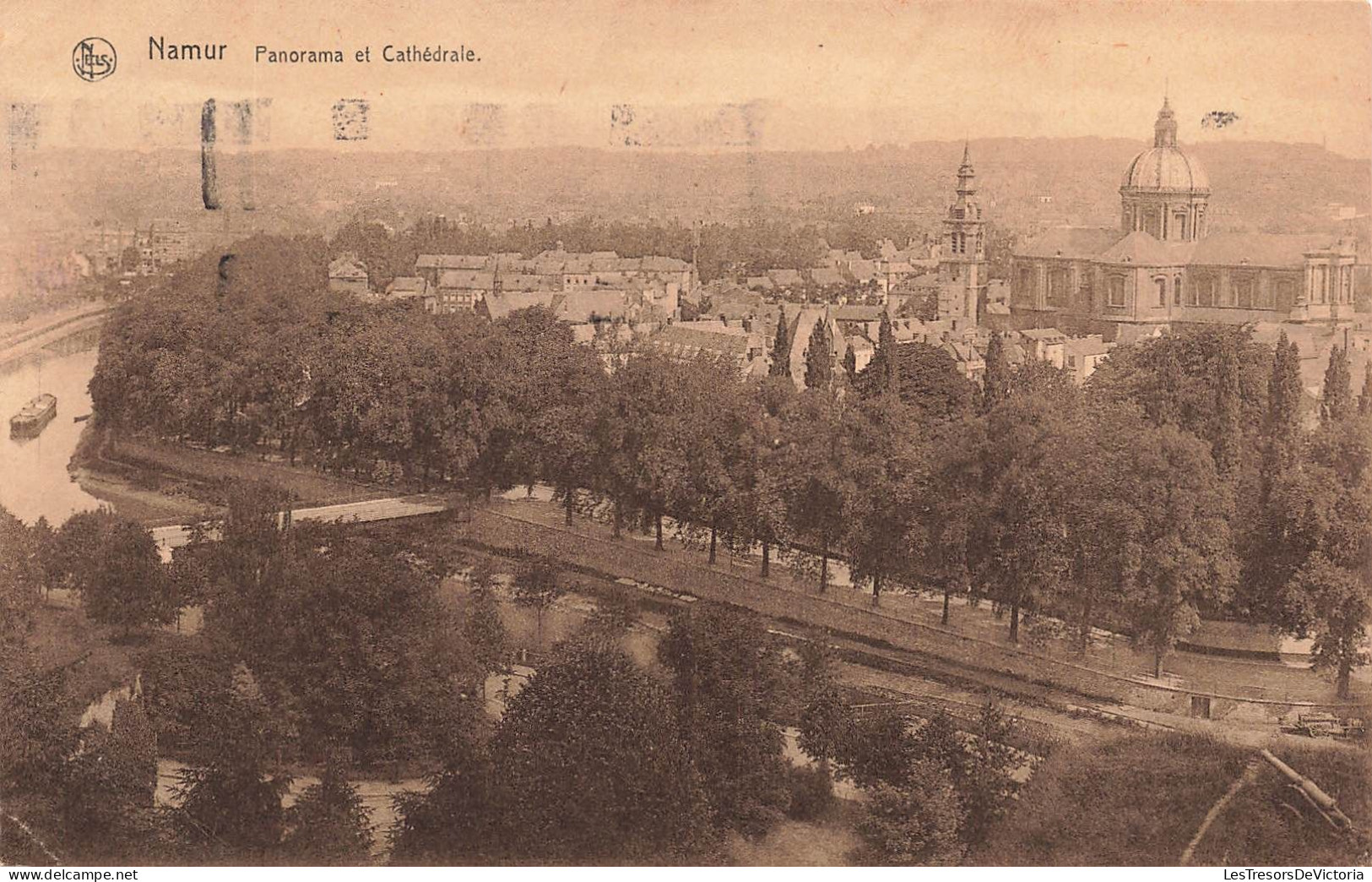 BELGIQUE - Namur - Panorama Et Cathédrale - Edit Nels - Carte Postale Ancienne - Namur
