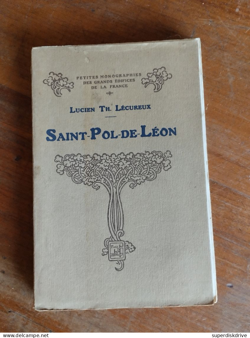 Saint Pol De Léon Par Lucien Th.Lécureux  1930 - Ohne Zuordnung