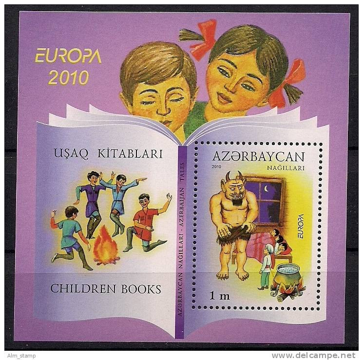 2010 Aserbaidschan  Azerbaidjan Mi. Bl 89 ** MNH  Europa: Kinderbücher. - 2010