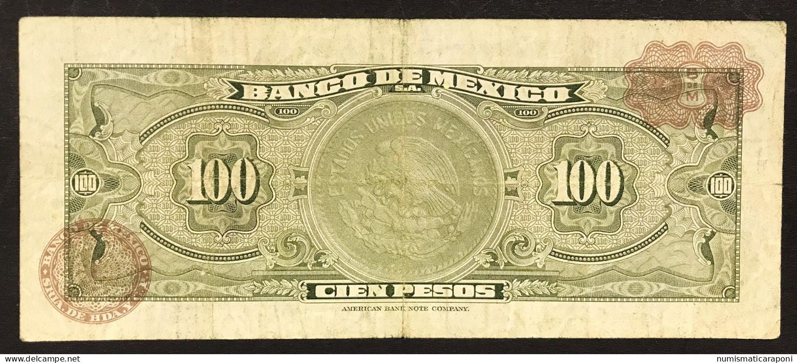 Messico MEJICO MEXICO 1972 100 PESOS  LOTTO 571 - Mexique