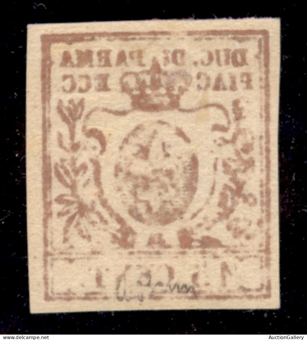 Antichi Stati Italiani - Parma - 1859 - 15 Cent (9ab) - Stampa Oleosa - Ottimi Margini - Gomma Originale - Molto Bello - - Altri & Non Classificati