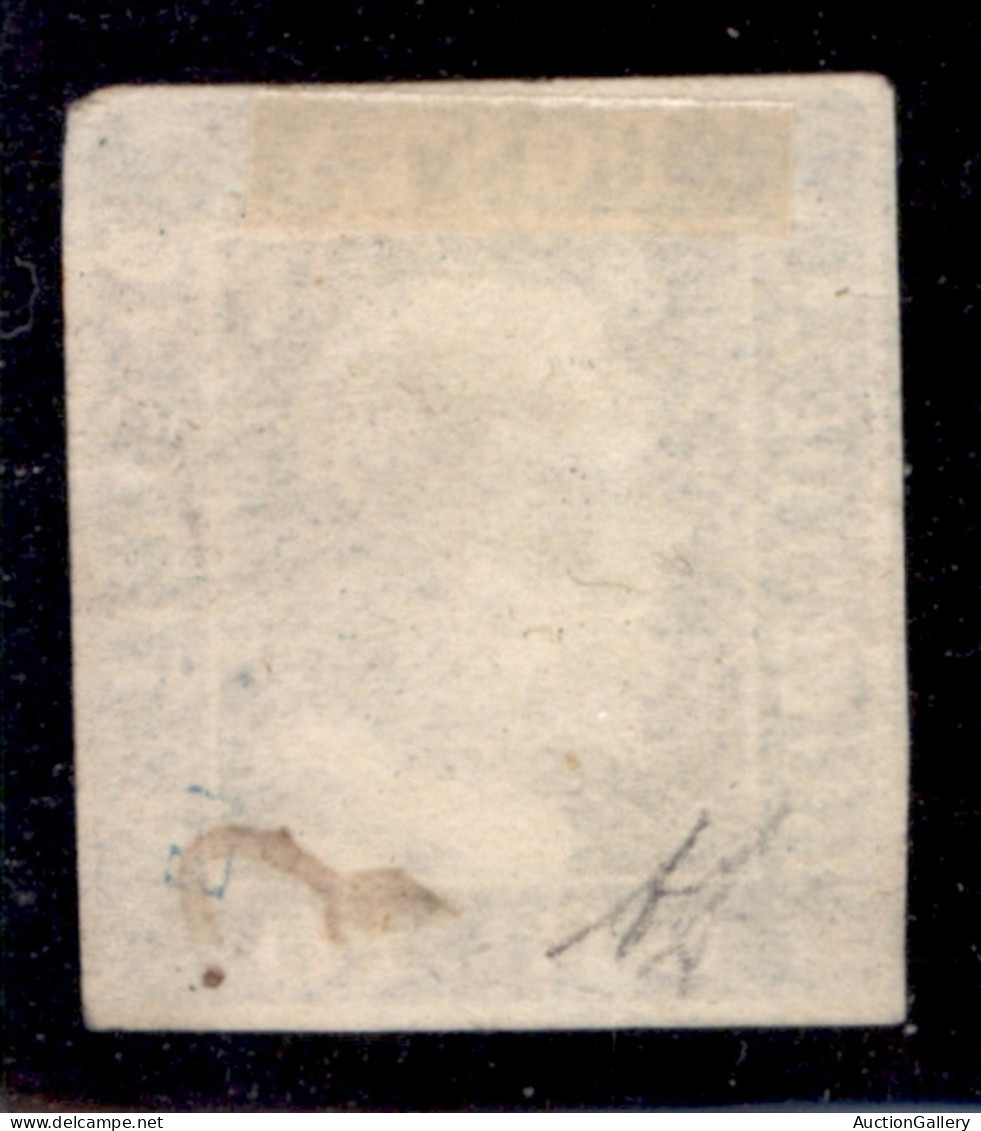 Antichi Stati Italiani - Sicilia - 1859 - 10 Grana Azzurro (12) - Buoni Margini Regolari - Usato - A.Diena - Otros & Sin Clasificación