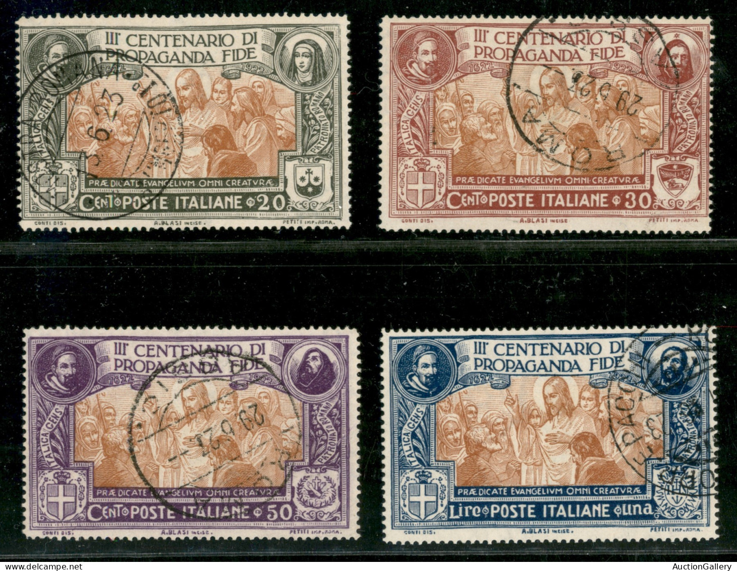 Regno - Vittorio Emanuele III - 1923 - Propaganda Fide (131/134) - Serie Completa Usata - Diena - Other & Unclassified