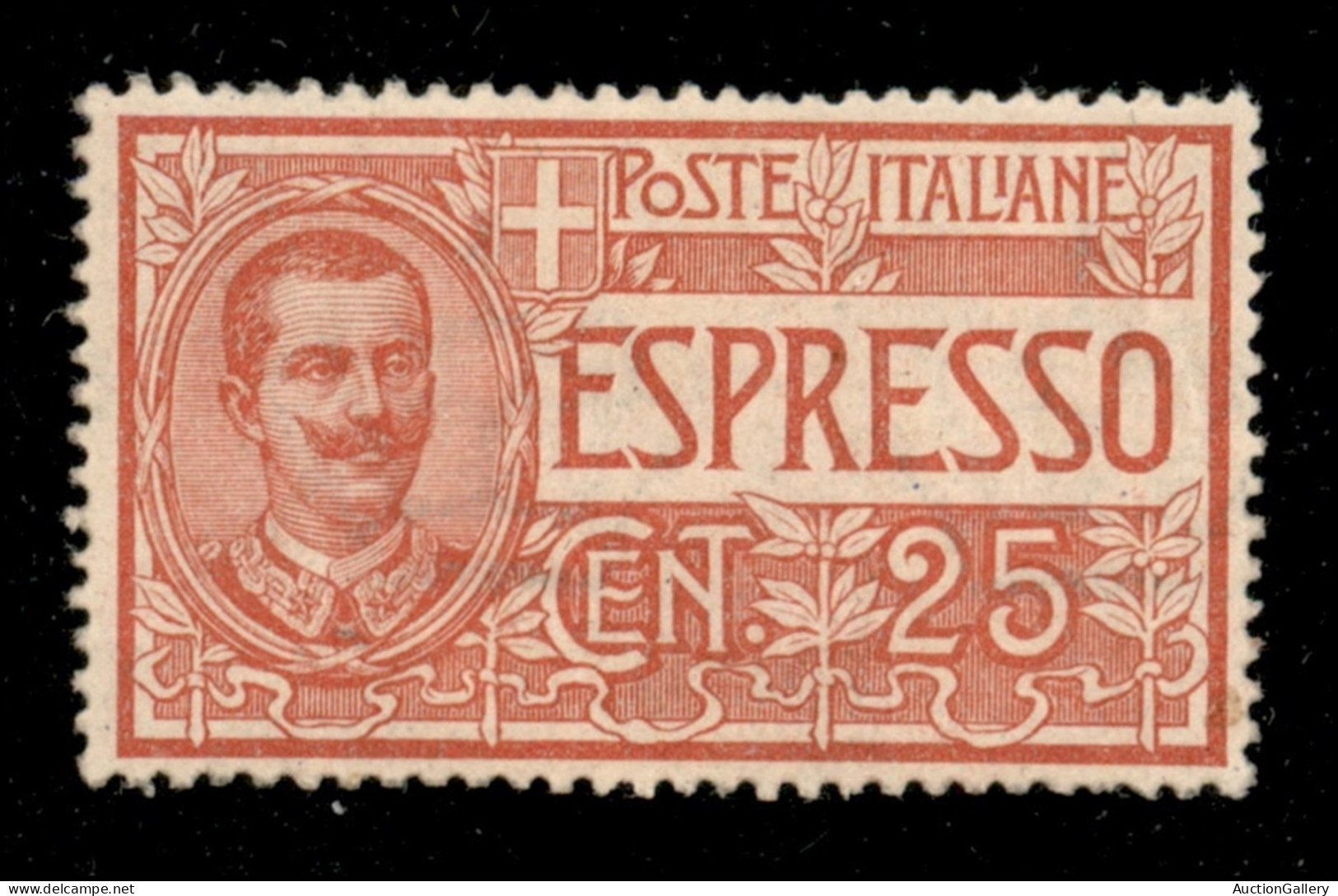 Regno - Servizi - 1903 - 25 Cent (1) - Gomma Integra - Ottimamente Centrato - Otros & Sin Clasificación