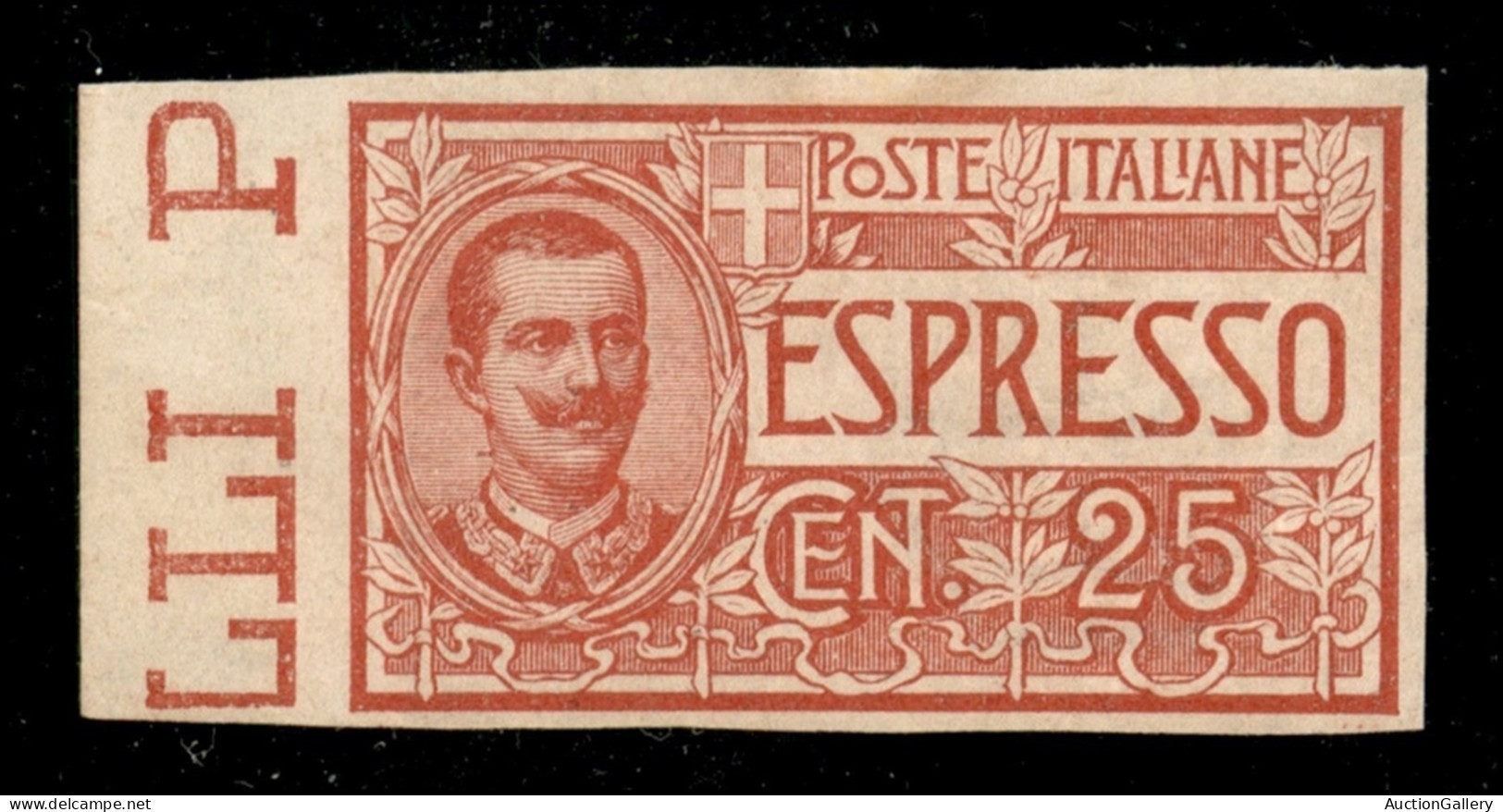 Regno - Servizi - 1903 - 25 Cent (1a) Non Dentellato - Gomma Integra - Sonstige & Ohne Zuordnung