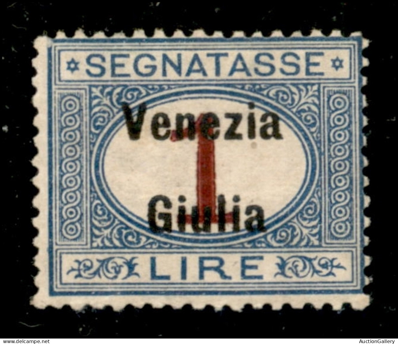 Occupazioni I Guerra Mondiale - Venezia Giulia - 1918 - 1 Lira (7) - Gomma Originale (700) - Andere & Zonder Classificatie