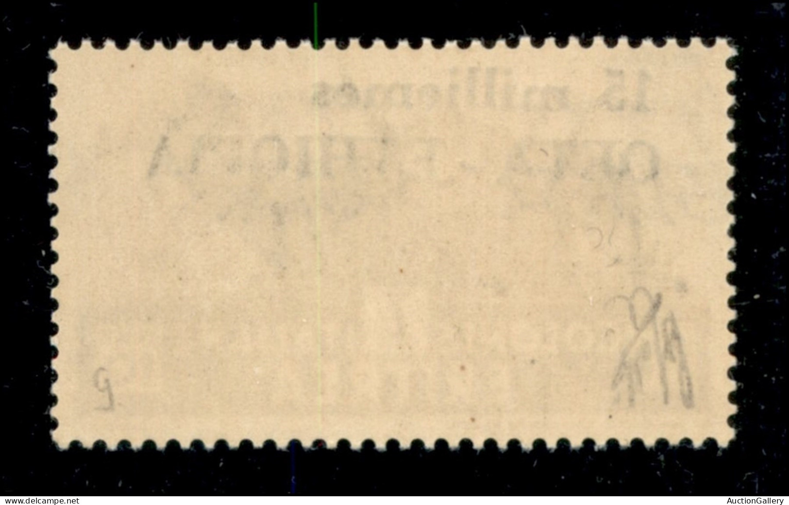 Colonie - Etiopia - Occupazione Inglese - 1942 - Oeta Ethiopia - 15 Mill Su 10 Cent - Gomma Integra - Non Catalogato - Sonstige & Ohne Zuordnung