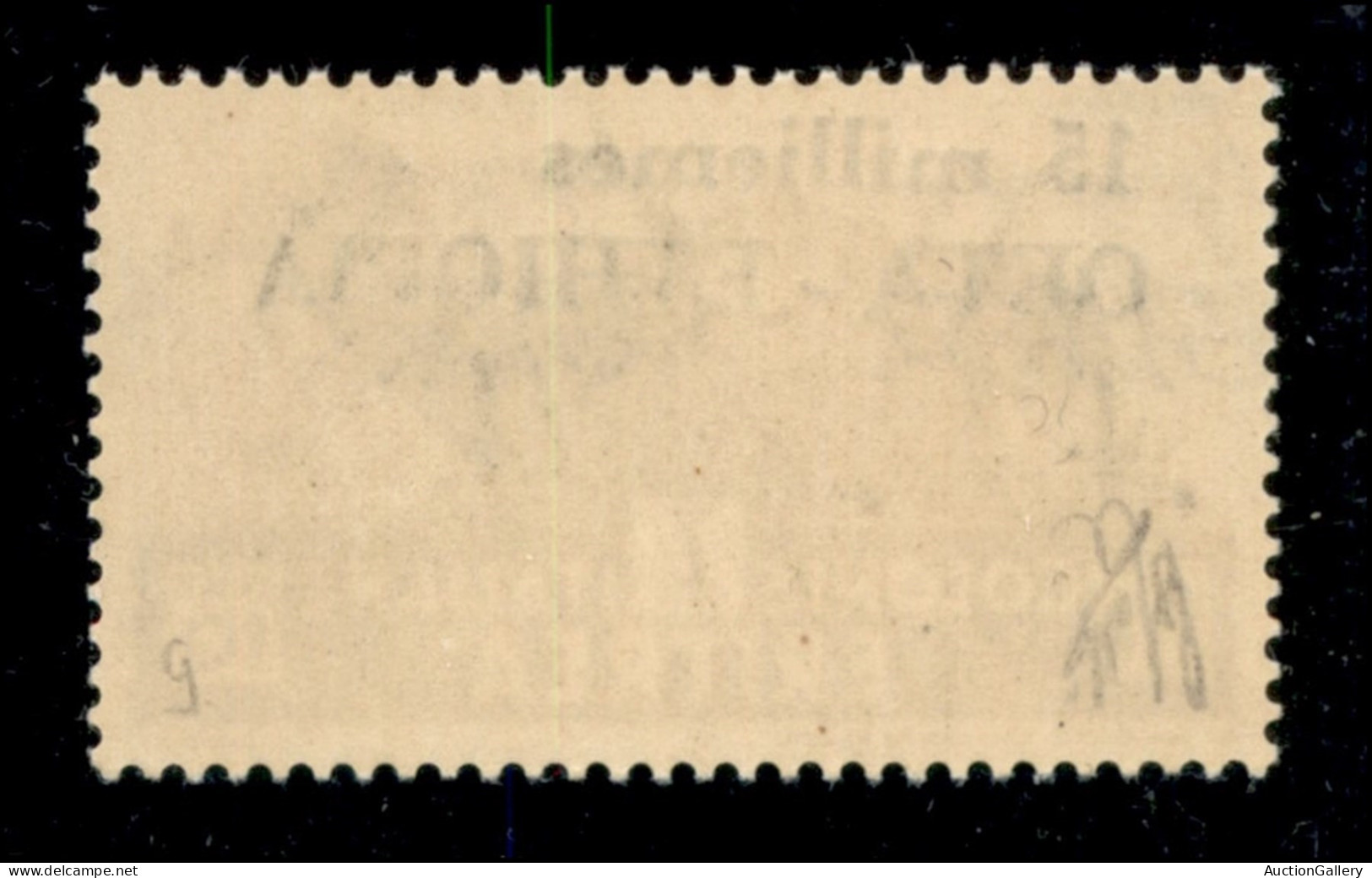 Colonie - Etiopia - Occupazione Inglese - 1942 - Oeta Ethiopia - 15 Mill Su 10 Cent - Gomma Integra - Non Catalogato - Autres & Non Classés