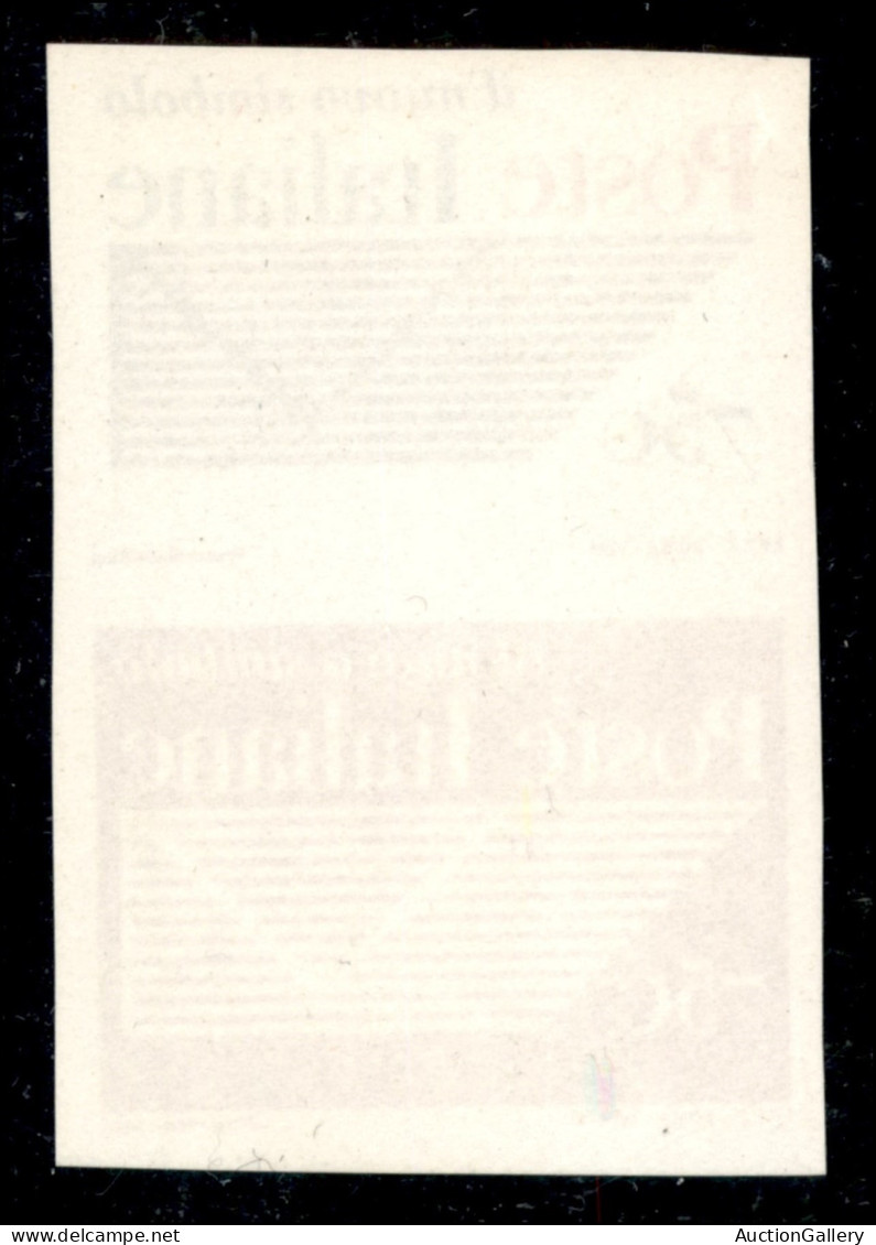 Repubblica - Posta Ordinaria - 1994 - Coppia Verticale Del 750 Lire (2134 + 2135d) Non Dentellata - Gomma Integra - Other & Unclassified