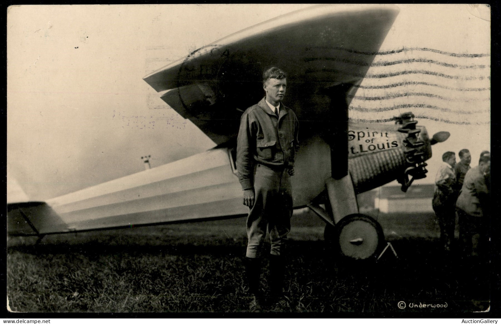 Aerogrammi  - Germania - 1928 (20 Febbraio) - Lindbergh Again Flies The Air Mail - St. Louis Chicago - Otros & Sin Clasificación