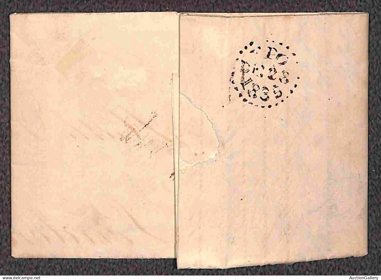 Europa - Germania - Frankfurt 1830 + Bremen 22/12 (1835) - Due Lettere Per Vervier A Londra - Other & Unclassified